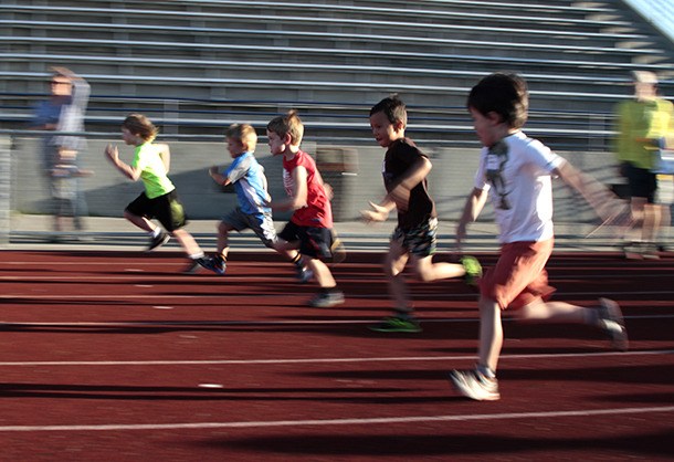 The final Kiwanis All-Comers Track Meet of the summer was held Monday