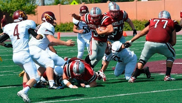 Former BHS football player Alec Grimm (#54) has been named to the third USA College Football Pre-Season All-American Team.