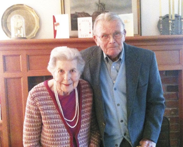 Russell and Betty Heald were married on April 11