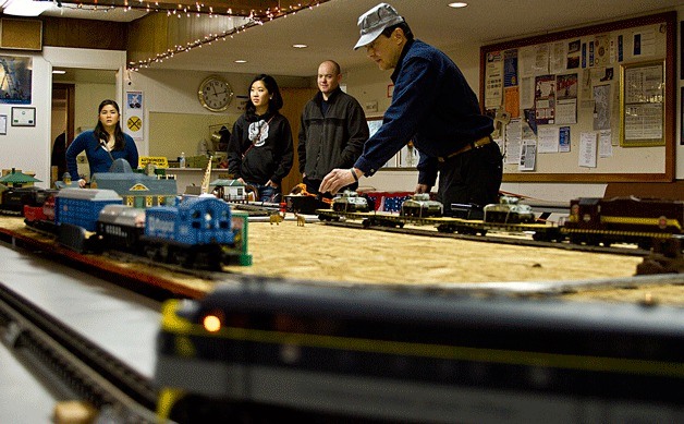 Model train enthusiasts of all ages are welcome to the American Legion Post 172's annual model train show on Sunday