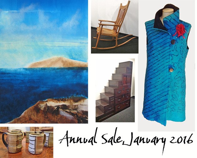 Last weekend for annual sale at The Island Gallery