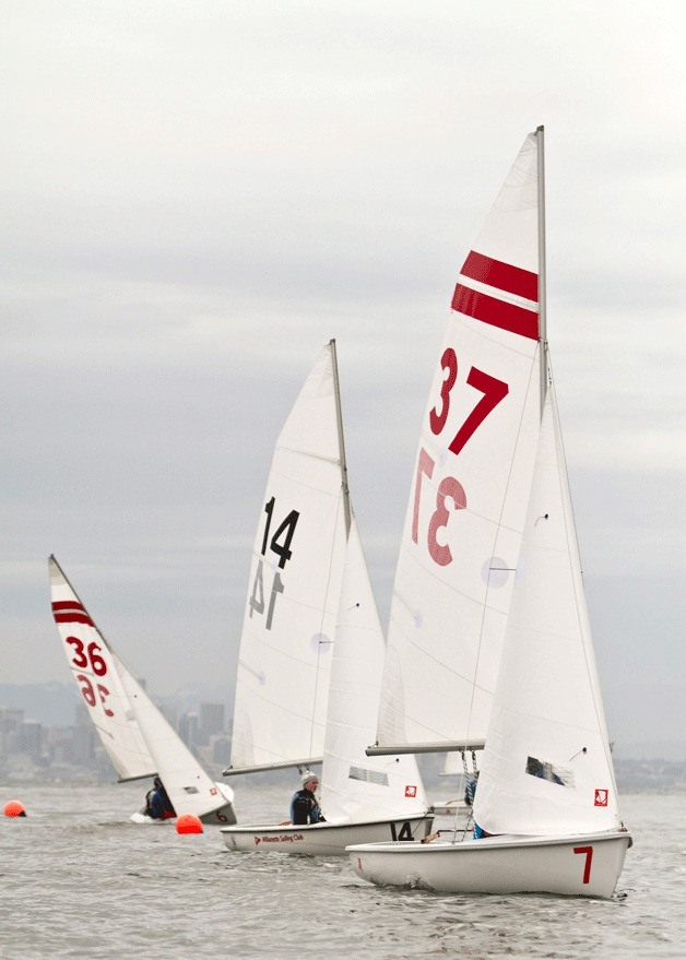 The Bainbridge High School sailing team qualified four teams for the upcoming Sail Sand Point Combined Division Regatta in Seattle during the qualifier regatta at Eagle Harbor Saturday