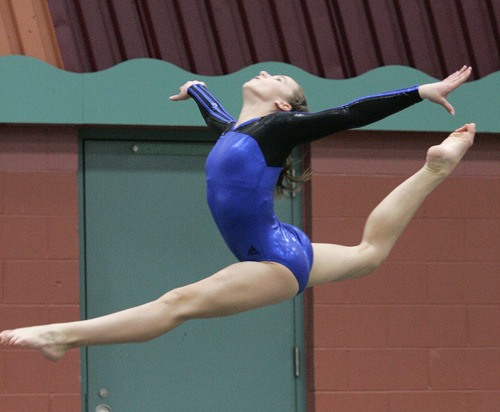 Chloe Seferos is off to the regional gymnastics meet in Pullman this weekend.