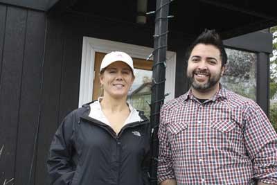 Kimberly Geltmacher and Christopher Ortiz are the new owners/managers of 122 Winslow