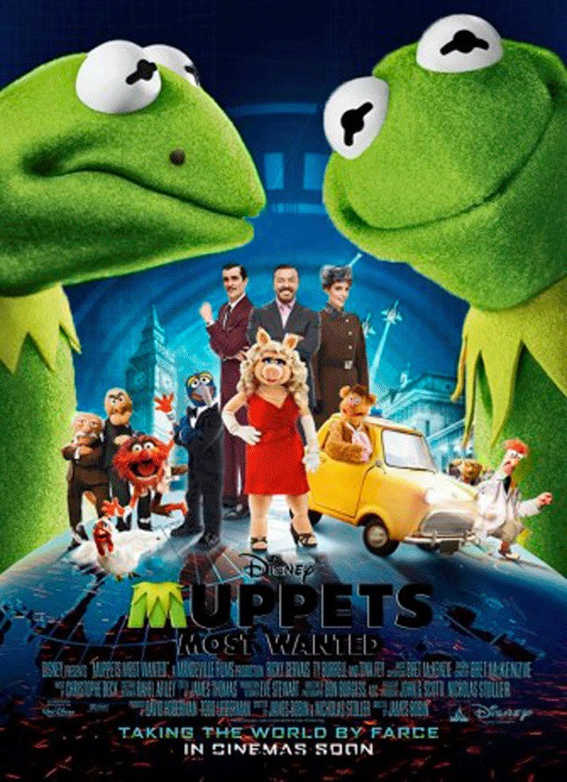 Muppets movie at the Bainbridge library
