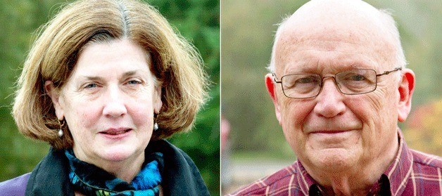 Eileen A. McSherry and William “Bill” Ruddick are both running for the Position 4 seat on the Bainbridge Island Fire Department.