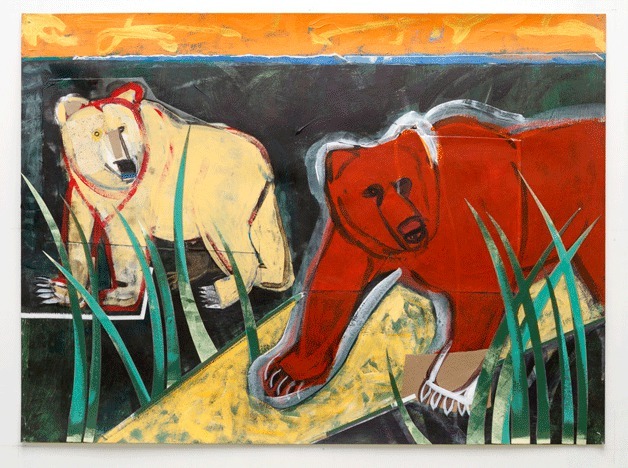 'Two Brown Bears' (22x30