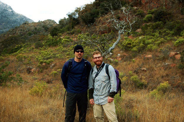 Bainbridge High School Advanced Placement Statistics teacher Brad Lewis and Advanced Placement Environmental Science teacher Jason Uitvlugt recently returned from a field study in South Africa