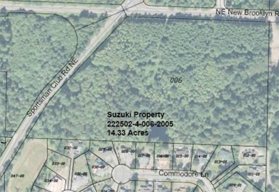 The Suzuki property is one of eight parcels that the city could sell.