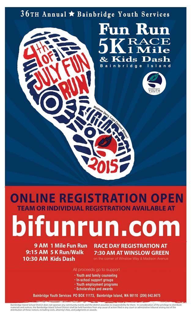 Registration is open for 36th Annual Bainbridge Youth Services Fun Run