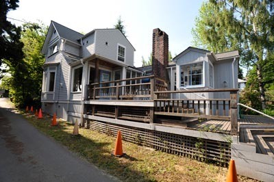 The house at 216 Ericksen Avenue may soon be knocked down or relocated.