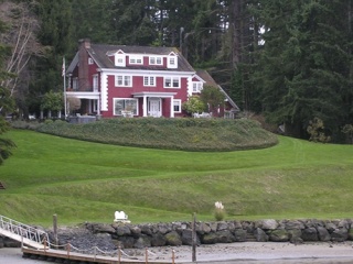 The century-old house overlooking Manzanita Bay has had its share of illustrious owners.