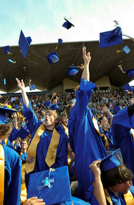 Photo Slideshow | Bainbridge sends graduates off