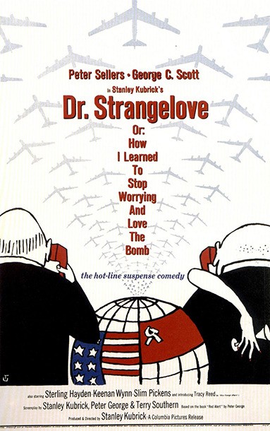 The Stanley Kubrick classic “Dr. Strangelove or: How I Learned to Stop Worrying and Love the Bomb” (1964) will play at Bainbridge Cinemas at 7 p.m. Wednesday