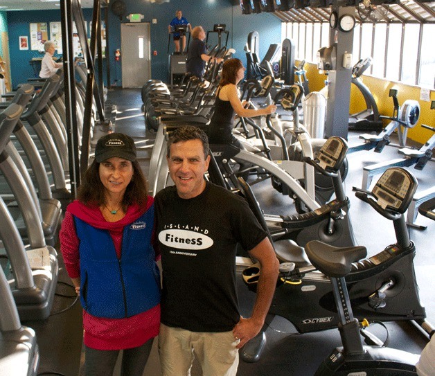 Alexa and Michael Rosenthal started Island Fitness in 2002