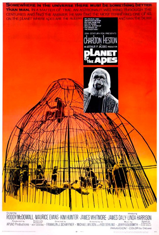 The 1968 sci-fi classic “Planet of the Apes” will return to the big screen at Bainbridge Cinemas at 7 p.m. Wednesday