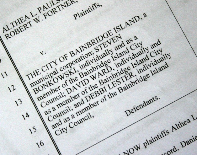 Settlement offer on the table in public records lawsuit against Bainbridge Island