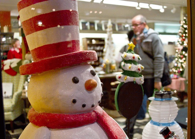 Bainbridge businesses are pulling out all the stops for a holiday special shopping event this week for men.