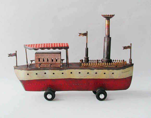 Morgan Brig's 'Wanderlust' is part of her show The Whole Conundrum at Bainbridge Arts and Crafts.