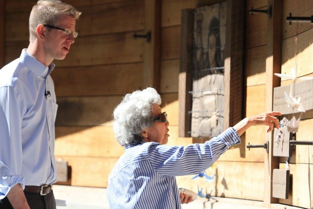 U.S. Rep Derek Kilmer visited the Bainbridge Island Japanese American Exclusion Memorial in August and heard stories from Japanese Americans who were forcibly removed from the island and taken to internment camps.