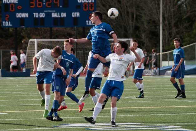 The BHS varsity boys soccer team got their season off to a spectacular start last week with a 3-0 shutout against the visiting team from Seattle Prep.