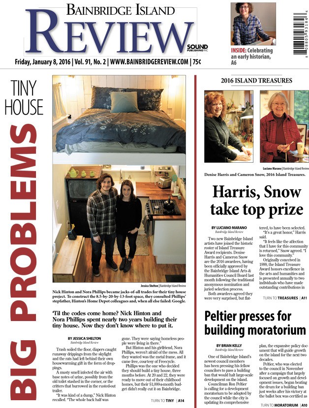 Front page of the Jan. 8