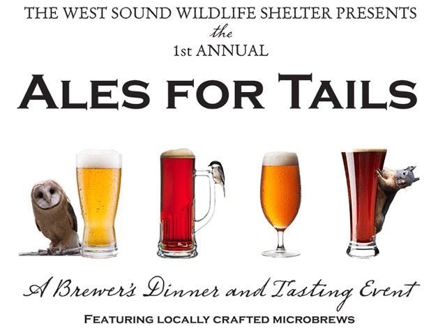 Drink ale, save tails with West Sound Wildlife Shelter