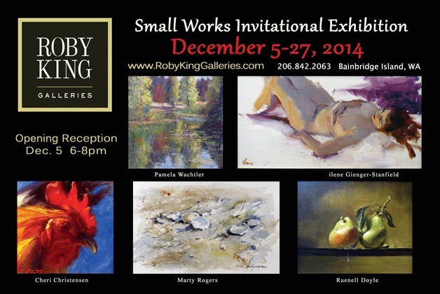 Small works show opens at Roby King Galleries