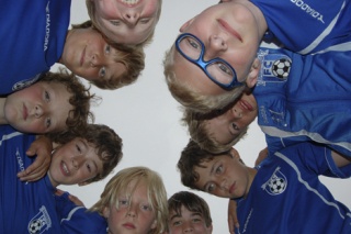 The BU11 Bravehearts. Pictured are (clockwise from bottom) Anton Easterbrook
