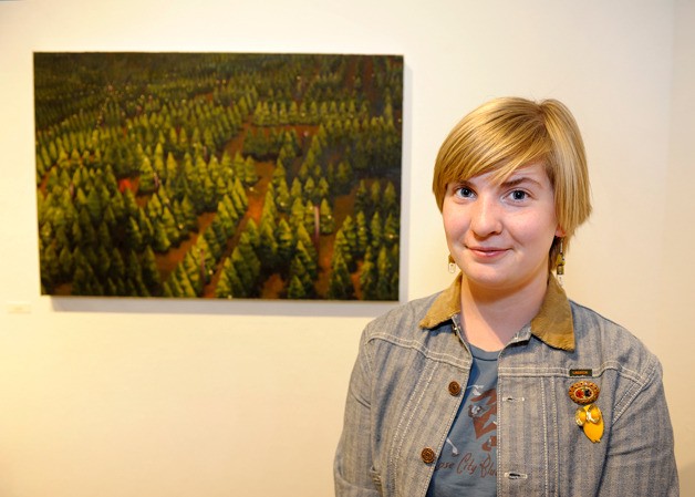 The artwork of Anna Teiche has been chosen for the annual student art show at Cal Poly.