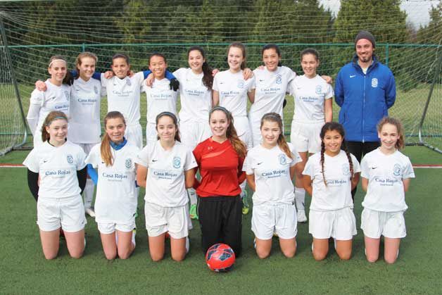 The Bainbridge Island Football Club’s Girls U14 team “Feroce” claimed second-place overall in the recent Founders Cup State Soccer Tournament in the girls under 14 division.