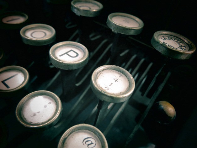Max Weber's 'Vintage Typewriter' (2012