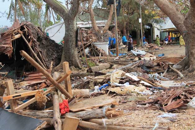 Vanuatu was heavily damaged by Cyclone Pam in early March. A Bainbridge couple saw the devastation first-hand after traveling to assist locals.