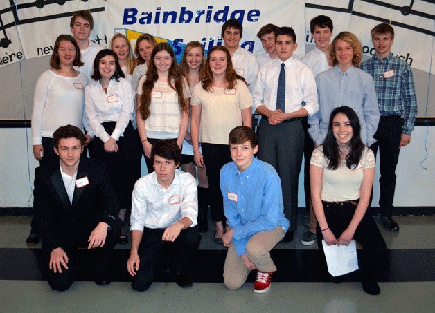 The Bainbridge High School sailing team thanks the individuals and organizations that helped with the successful campaign to purchase eight new Flying Junior sailboats.