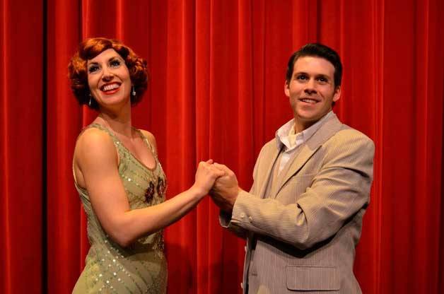 Colleen Gillon plays Janet Van De Graaff and Ryan Bohannon is Robert Martin in BPA's production of “The Drowsy Chaperone.”