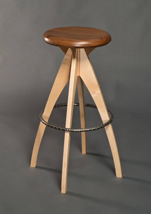Luna stool by David Kellum.