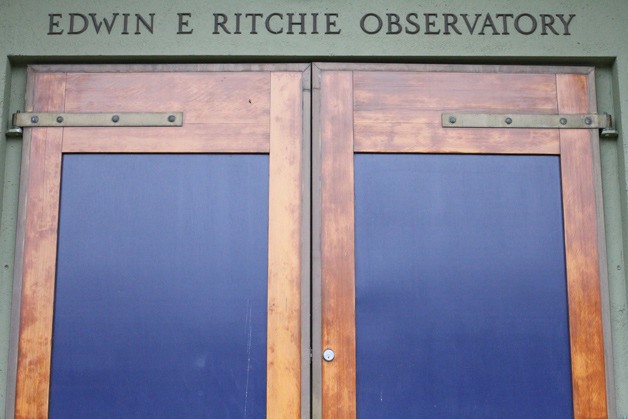 The Edwin E. Ritchie Observatory at Battle Point Park.