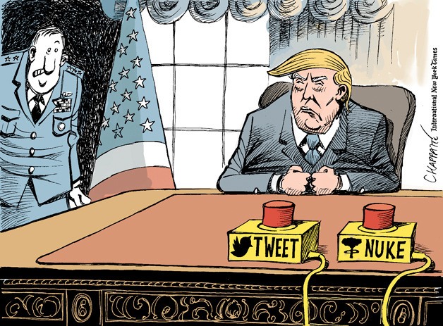 Today's cartoon is by Patrick Chappatte
