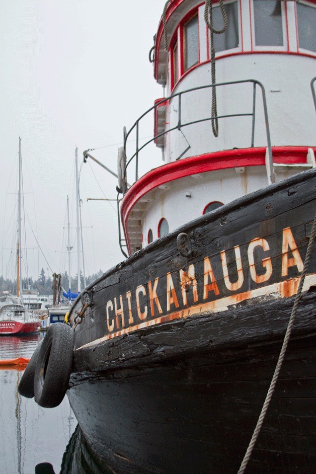 The owner of the tug 'Chickamauga' now claims the boat is owned by his ex-wife.