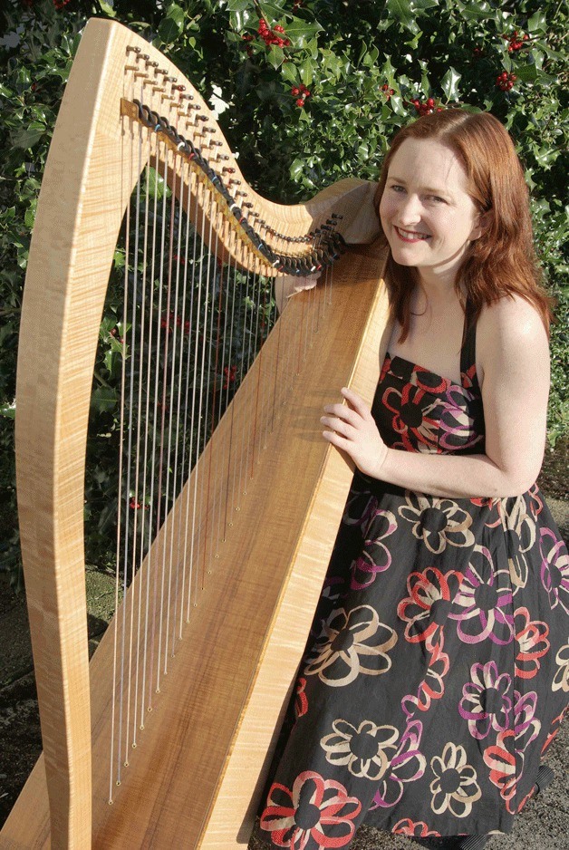 Celtic harper Molly Bauckham comes to Seabold Hall for a performance on Saturday