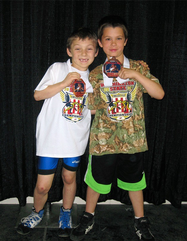 Ben Pippinger and Henry Moreshead both placed well at the 2014 Freestyle Wrestling State Championships earlier this month.