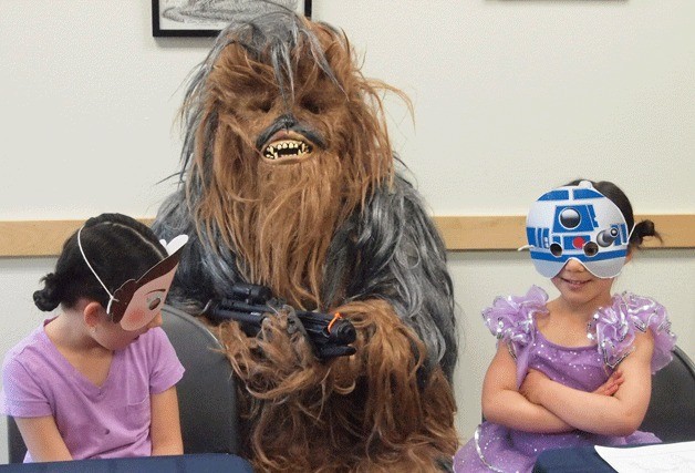 “Star Wars” fans of all shapes and sizes turned out for May the Fourth at the library.
