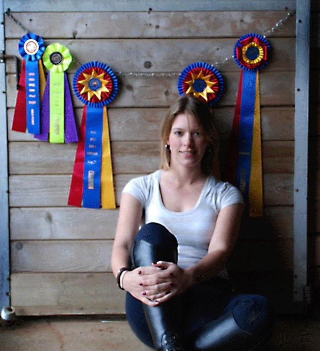 Claire Nitsche of Bainbridge Island will compete this weekend at the Intercollegiate Horse Show Association National Championships.