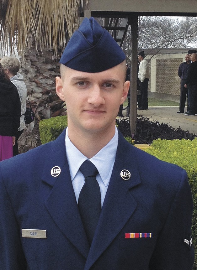 Blake Culp has finished Air Force basic training.