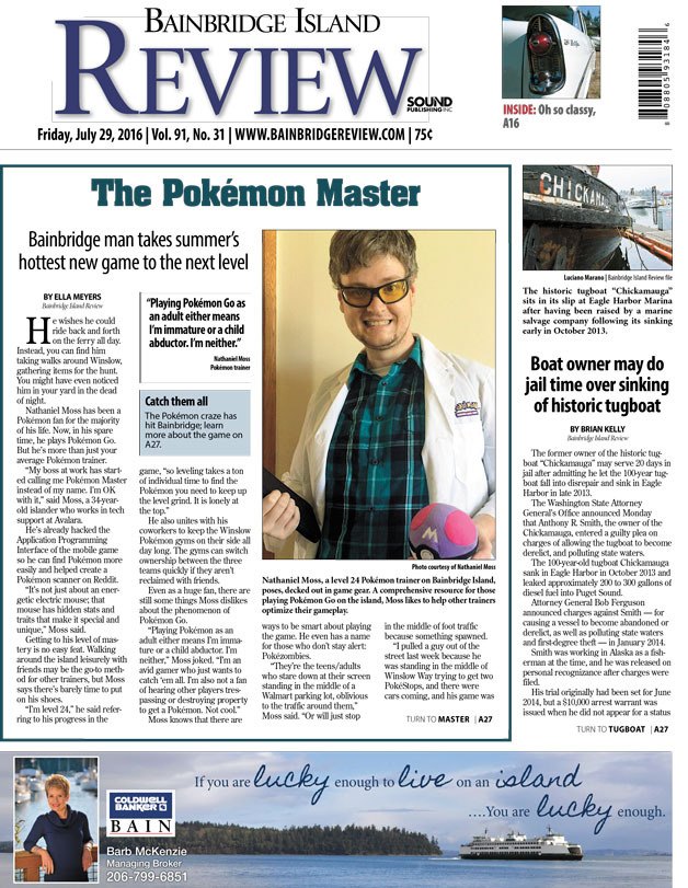 Today's front page | THE BAINBRIDGE BLAB
