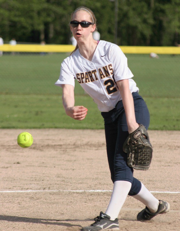 Alison Reichert led the Spartans to a one-sided 16-0 win against Franklin at home this week.