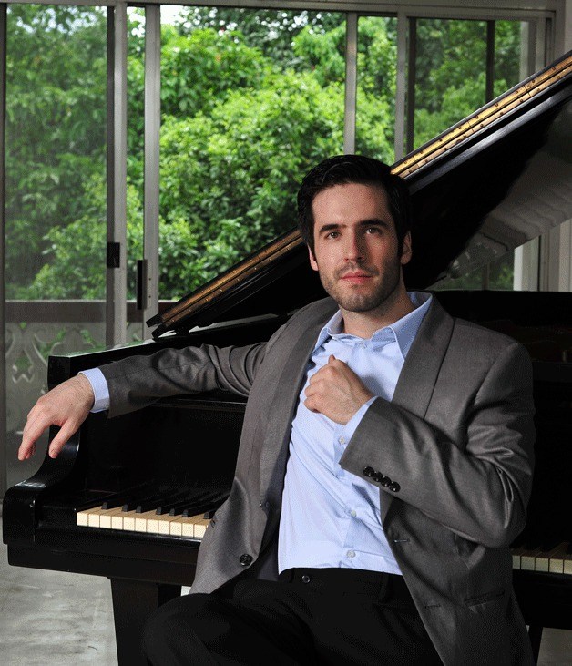 Pianist Angelo Rondello will dazzle audiences with his energy and technical flair as Bainbridge Symphony Orchestra presents Tchaikovsky’s First Piano Concerto Nov. 8 and Nov. 9 at Bainbridge Performing Arts.