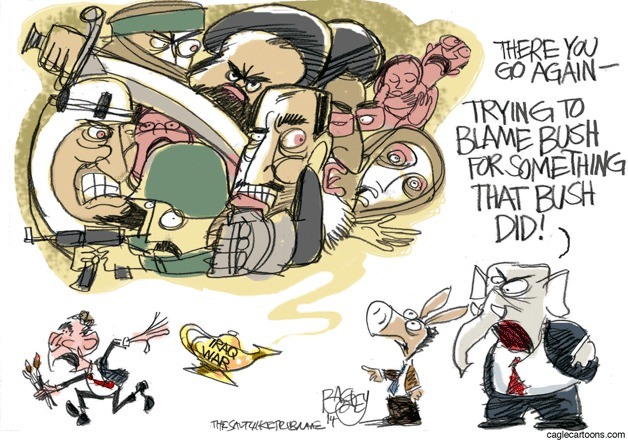 Today's cartoon is by Pat Bagley