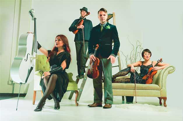 The Passenger String Quartet will perform in concert at Bloedel Reserve on Saturday