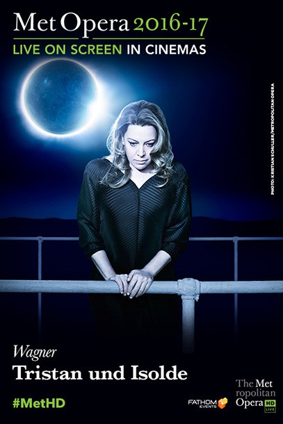 The 2016-17 big screen season of the Metropolitan Opera will begin with a broadcast of Wagner’s “Tristan und Isolde” at 9 a.m. Saturday
